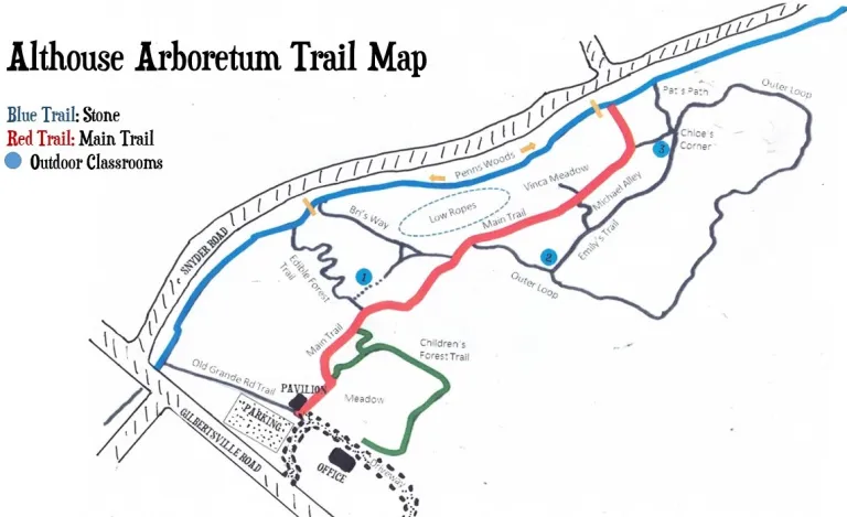 arboretum map